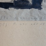 Detail of the artist's signature.