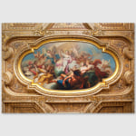 Ceiling painting representing Biblical Allegory