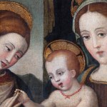 painting of the Madonna and Child, St Catherine and St Mary Magdalene