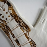 sculpture representing a backbone