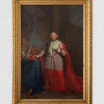 Painting of Cardinal Pompeo Aldrovan.