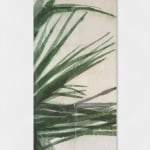 Abstract painting of a flower