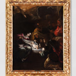 Painting depicting the Adoration of the shepherds
