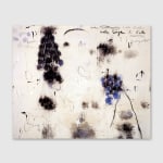 Abstract canvas depicting starfish