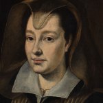 detail of Maria Gonzaga portrait