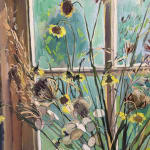 Lizzie Bentley, Wildflowers In The Studio Window