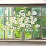 Lizzie Bentley, Wildflowers In The Studio Window