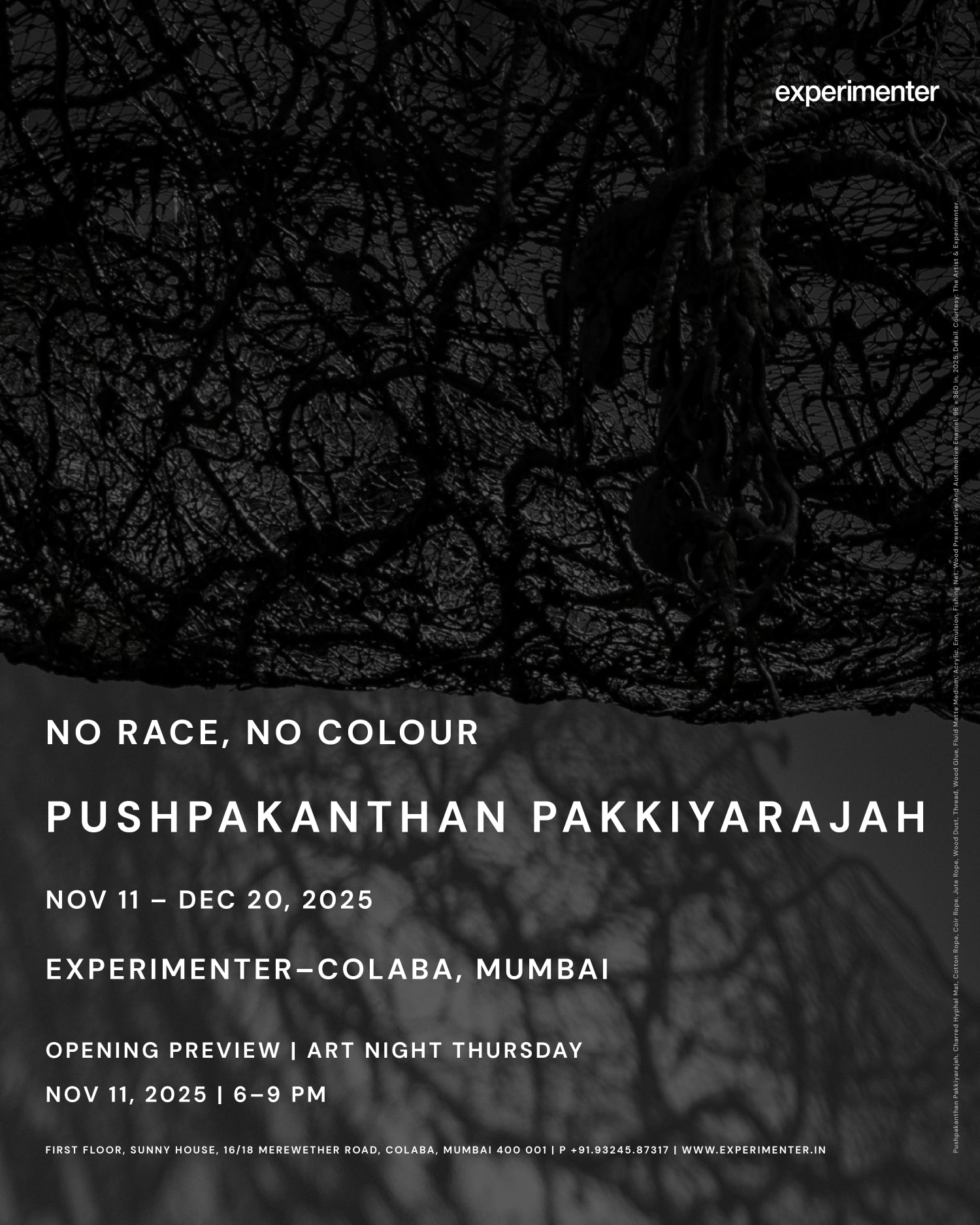 Pushpakanthan Pakkiyarajah | No Race, No Colour Experimenter – Colaba, Mumbai