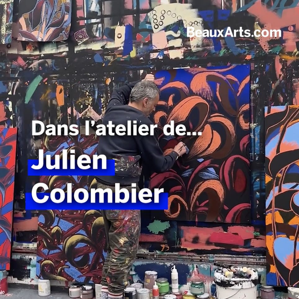 Dans l'atelier de Julien Colombier