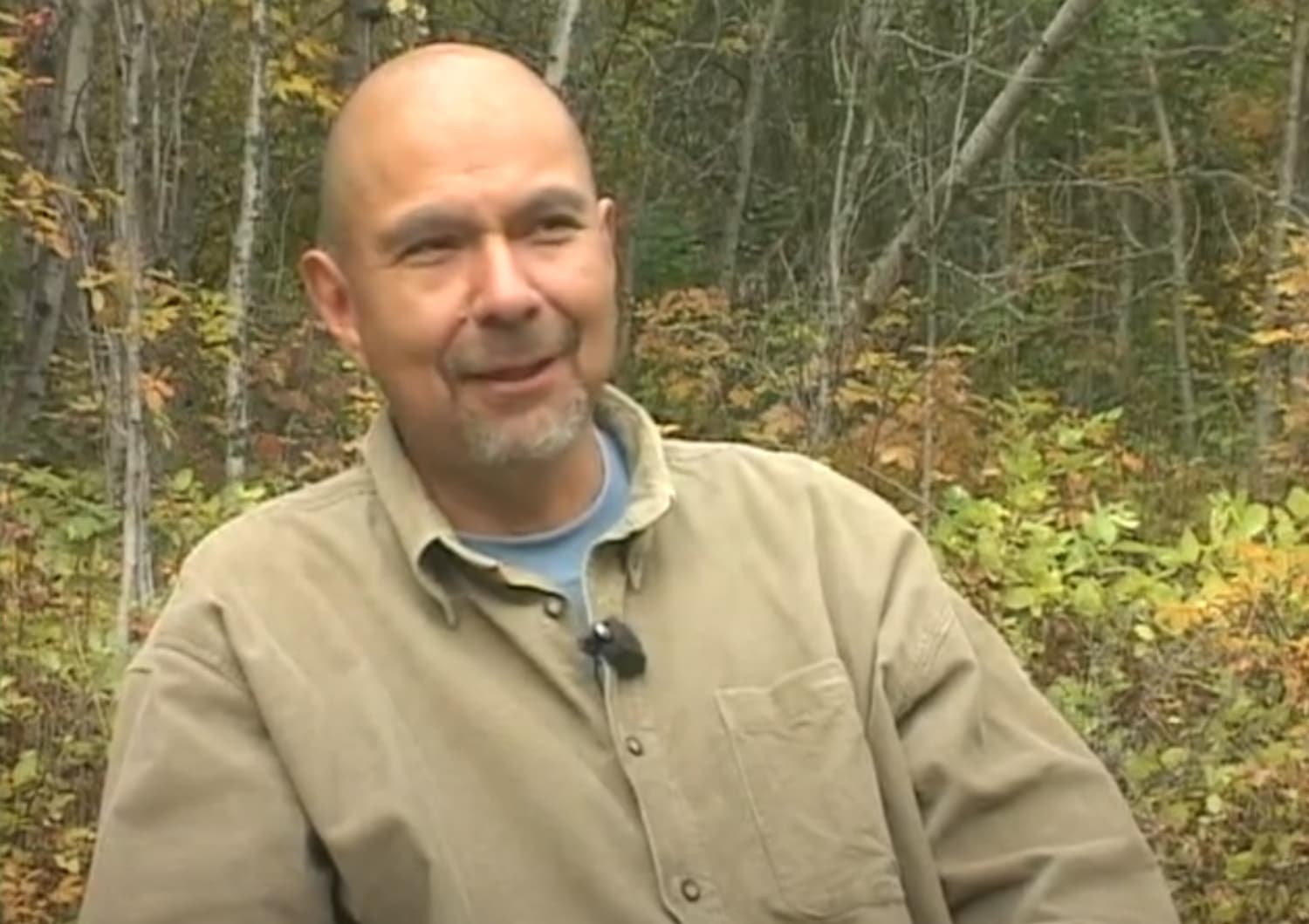 Terry McCue interview screenshot of video on Youtube