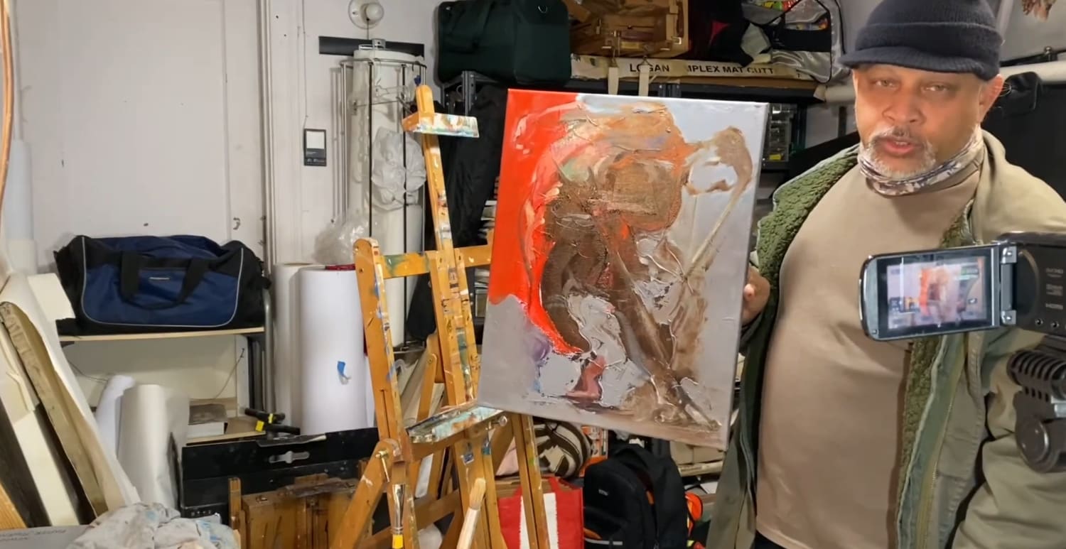 Prabin Badhia Paints Danseur Masculin