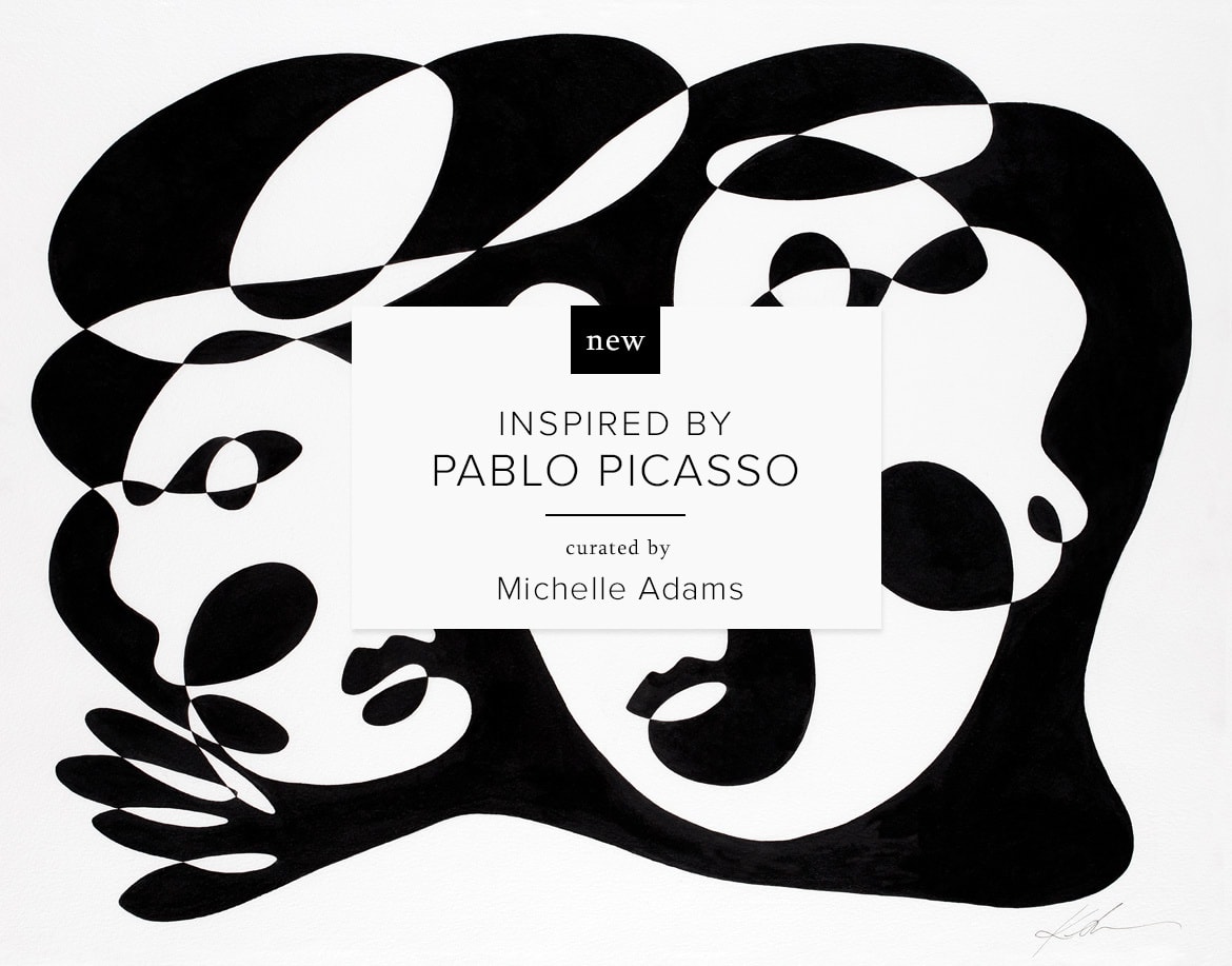 Artfully Walls: Inspired by Pablo Picasso, Curated by Michelle Adams
