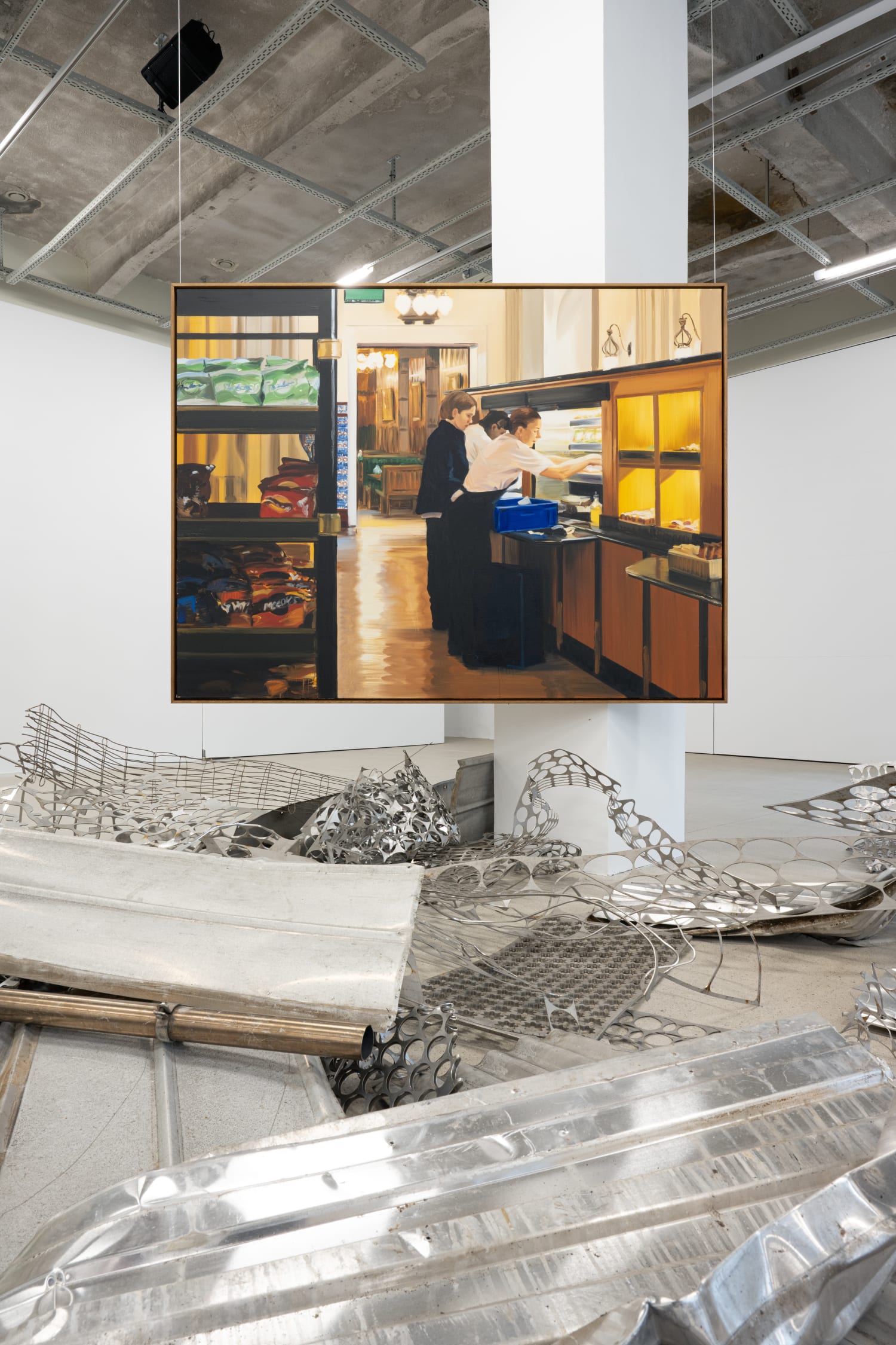 Adéla Janská, Paulina Olowska, Caroline Walker: Za Pultem (Behind the Counter), Telegraph, Olomouc