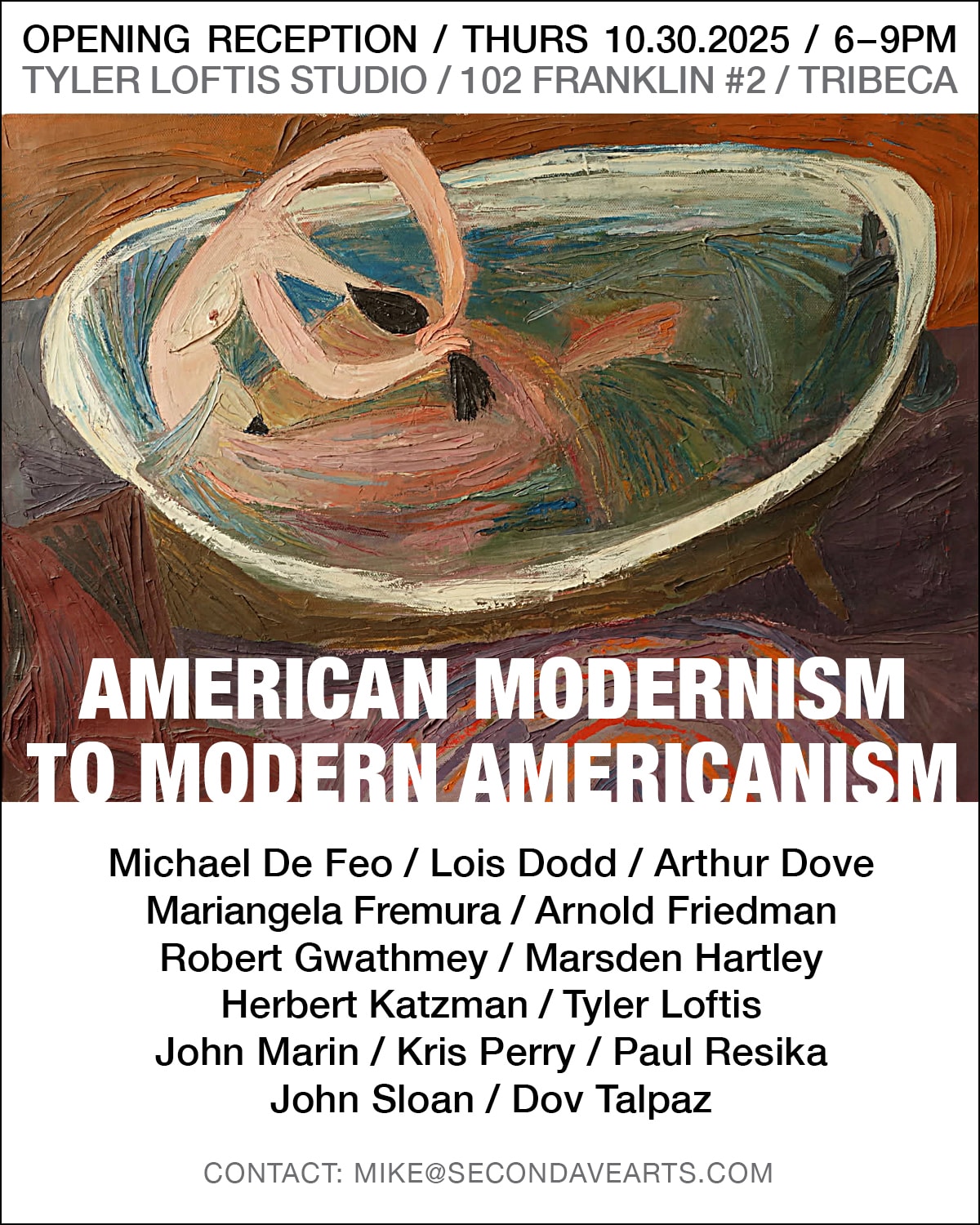 American Modernism to Modern Americanism Tyler Loftis Studio, New York, NY
