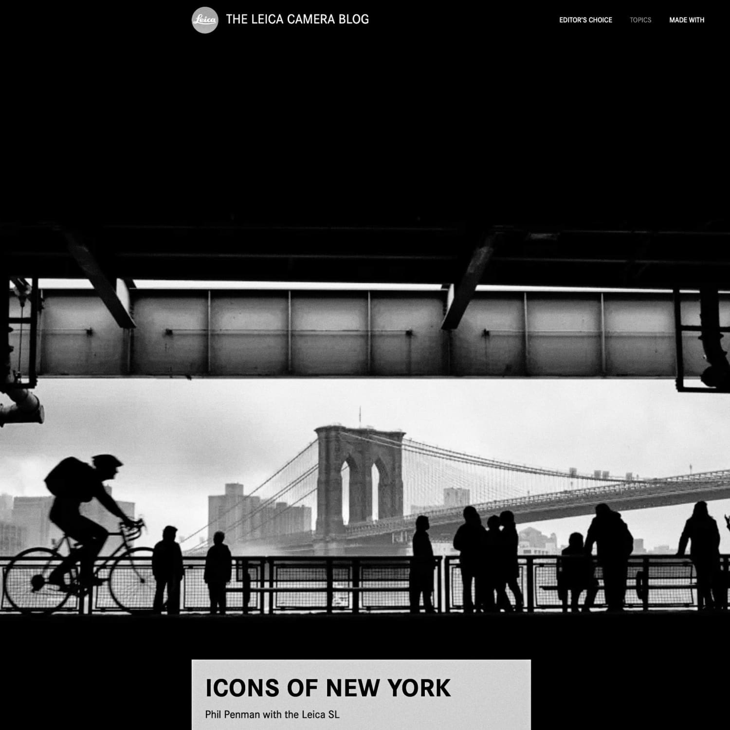 THE LEICA BLOG: ICONS OF NEW YORK