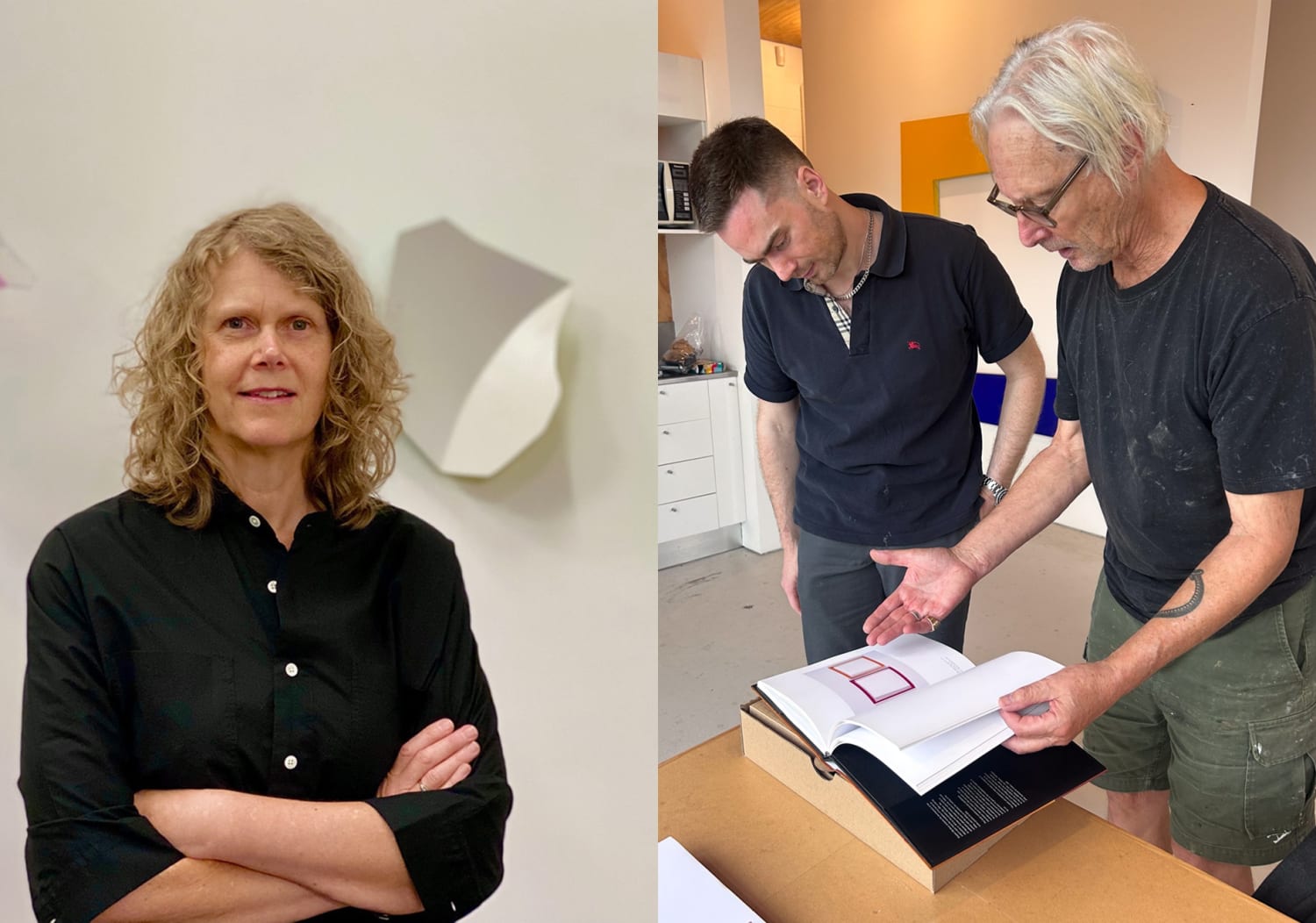 Artists Talk: Stephen Bambury & Anne-Marie May in conversation with Alex Bacon