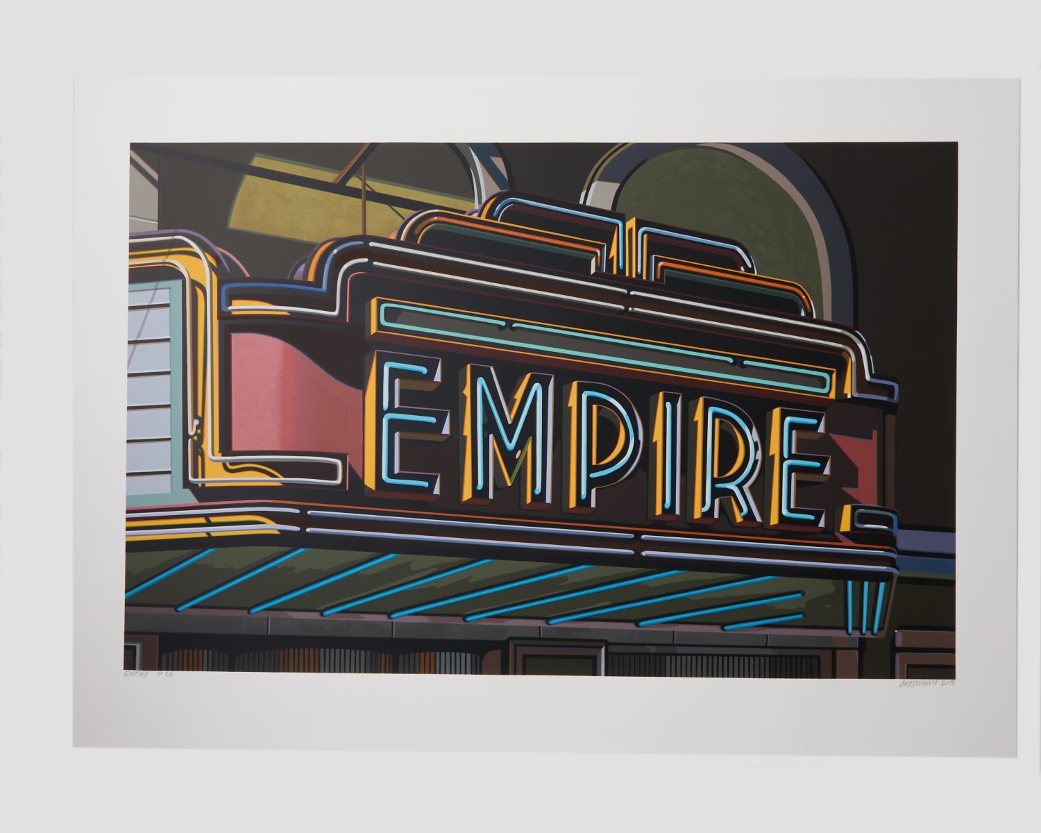 Robert Cottingham at Zane Bennett Contemporary Art