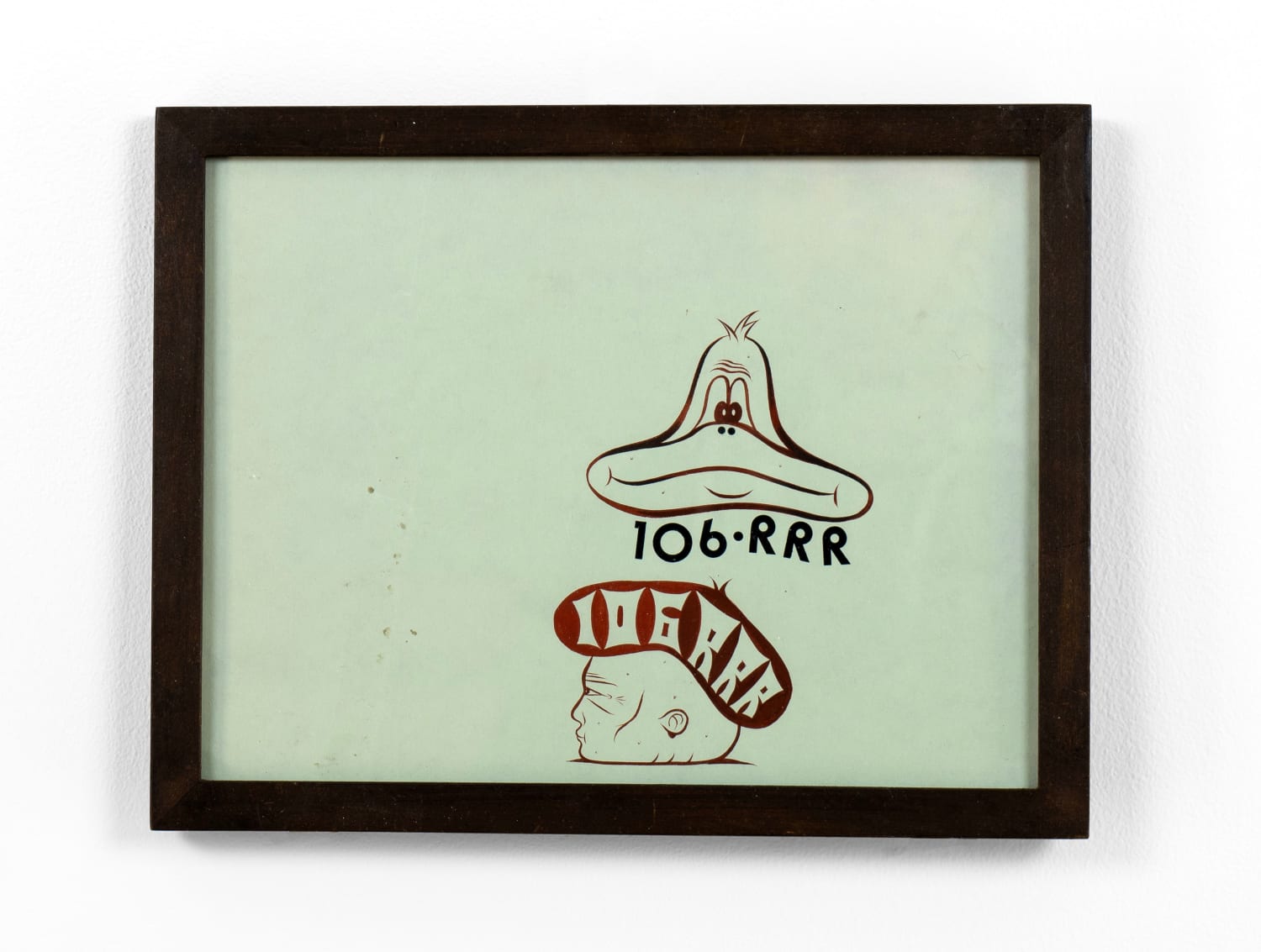 ノルデ 額なし 直筆サイン バリー・マッギー Barry McGee レアポスター