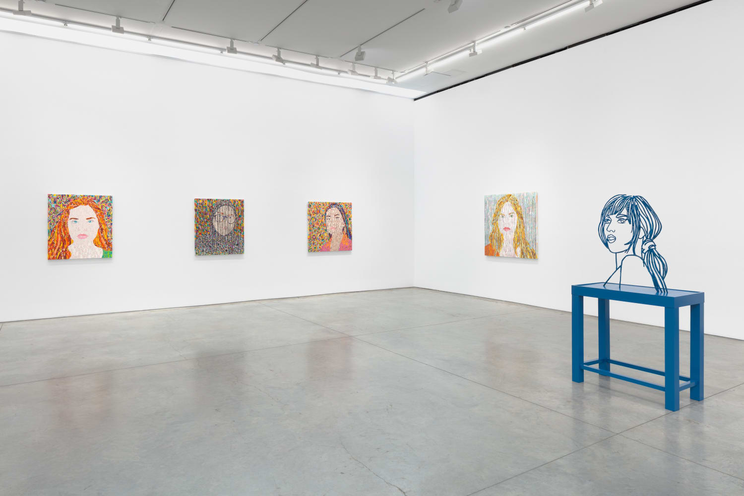 Ghada Amer The Women I Know Part Ii September 9 October 23 21 Installation Views Marianne Boesky Gallery