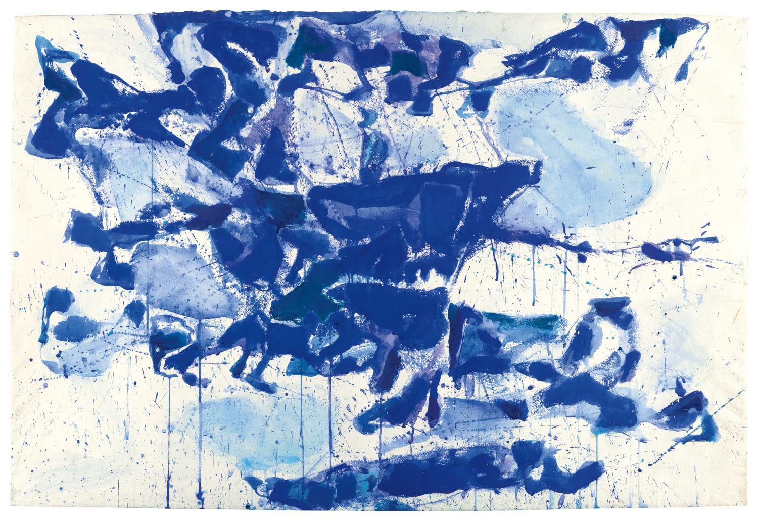 大澤哲郎「untitled to-408」10号,検＃SAM FRANCIS Sam Francis, Untitled, 1986 | Bernard Jacobson Gallery