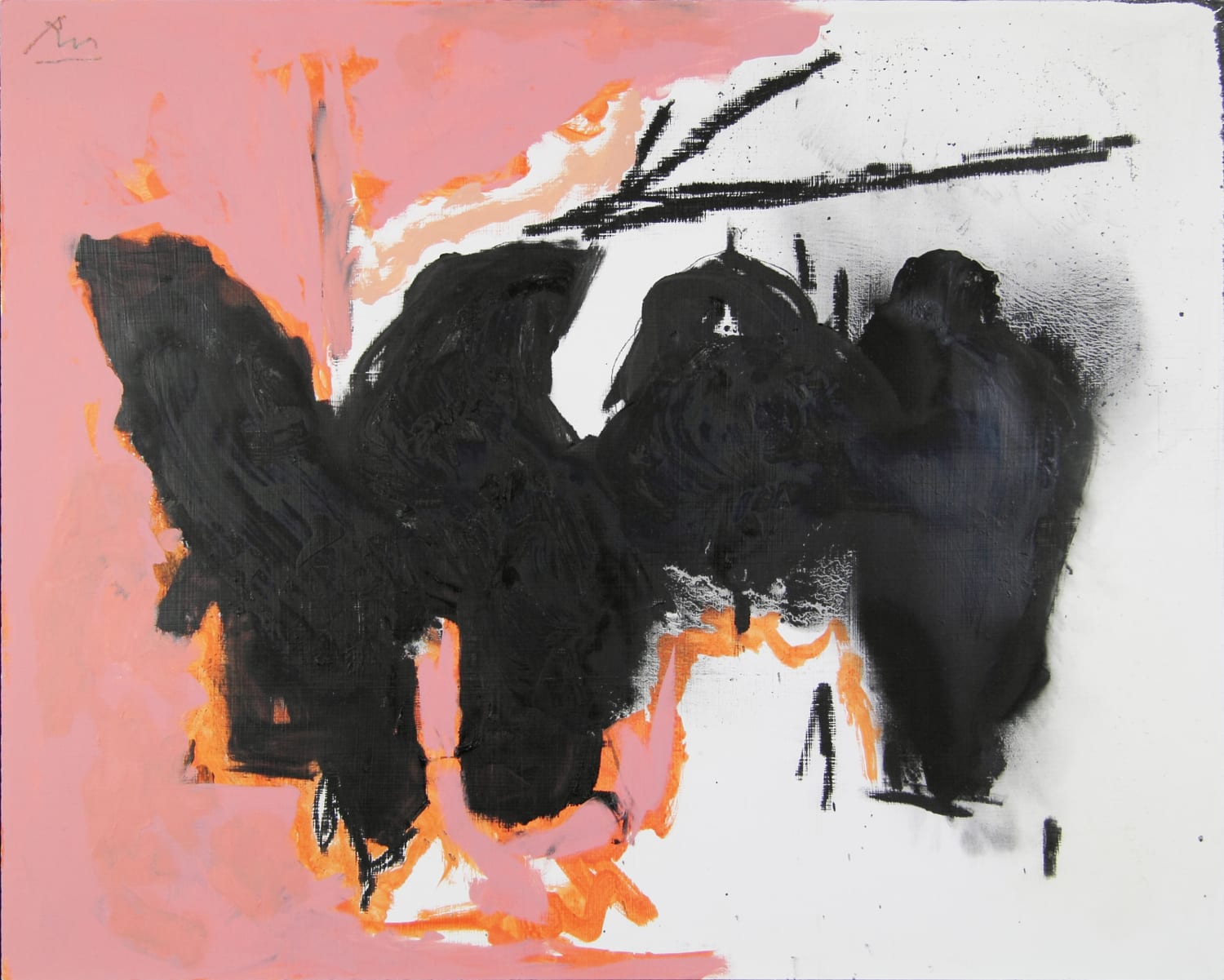 Robert Motherwell、two figures、希少画集画、新品額付 美術品・アンティーク・コレクション
