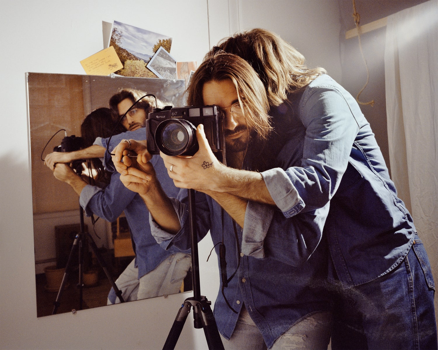 David Billet, Timmy In My Bedroom (My First Camera), 2024