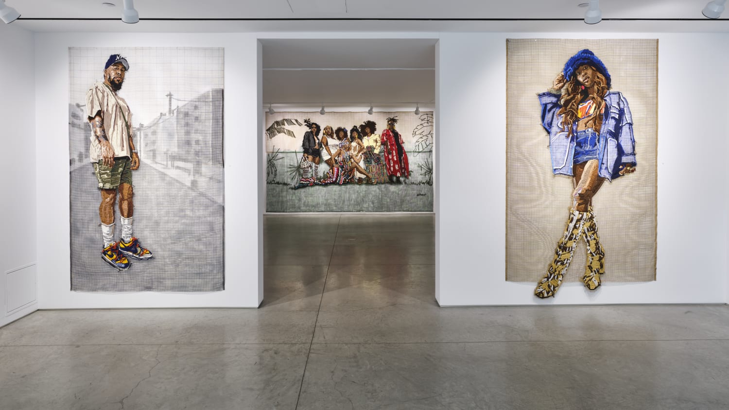 Textile Truths Faces of Resilience by Kandy G Lopez | ACA Galleries