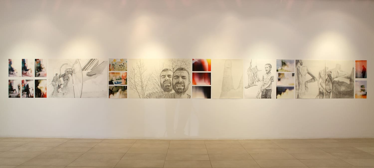 Fakhri El Ghezal Nidhal Chamekh And Atef Maatallah El 7Itt 2007 2014 Installation En 22 Parties 98 X 980Cm Dpi...