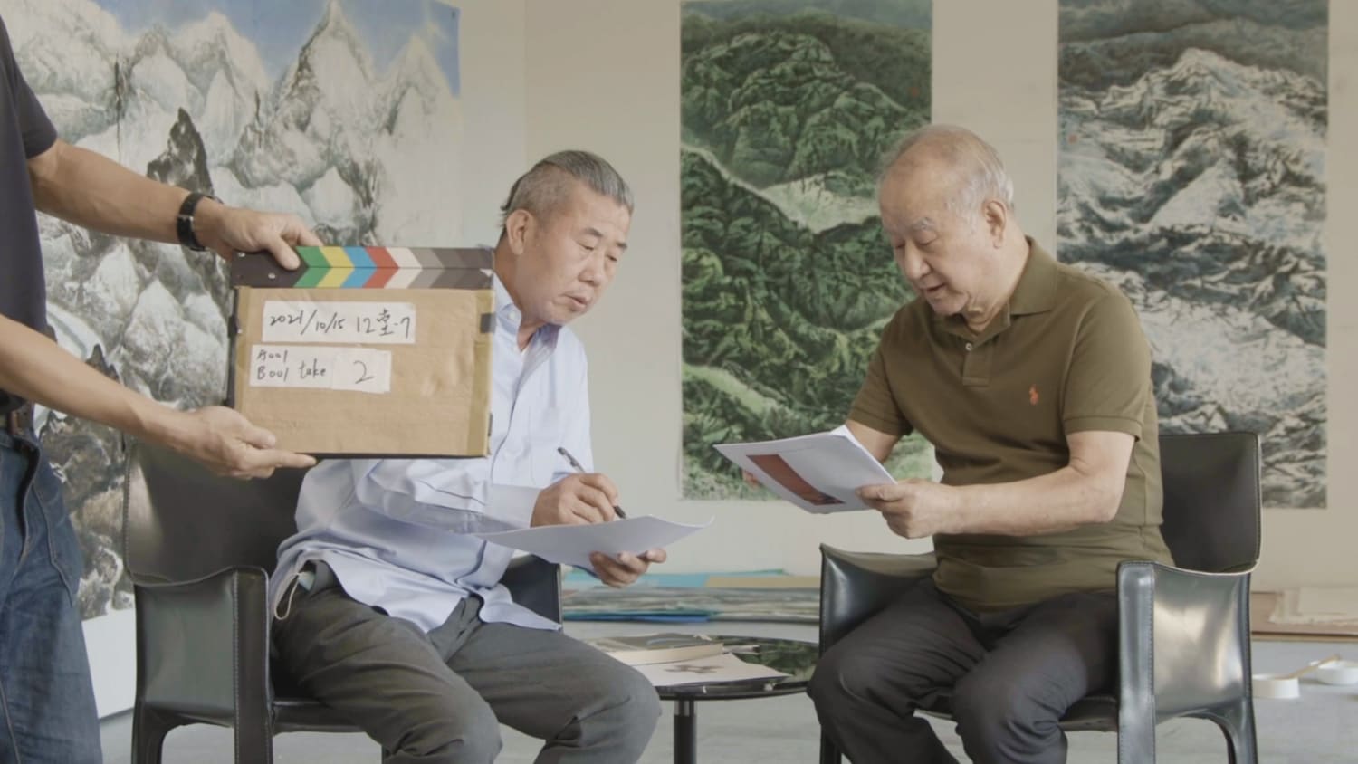 西藏山水系列作品｜來源：劉國松基金會（作品版權屬藝術家）