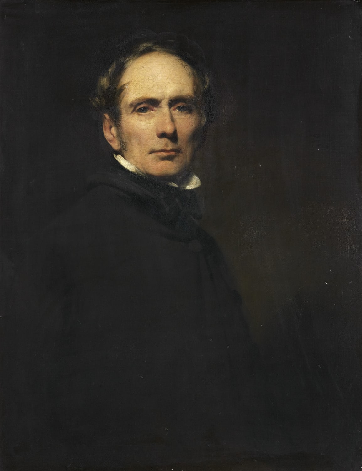 Sir John Watson Gordon PPRSA (1788-1864), Self Portrait  oil on canvas, 1848, 91.6 x 71.2cm  Gifted by Sir John Watson Gordon, 1857. 1994.381