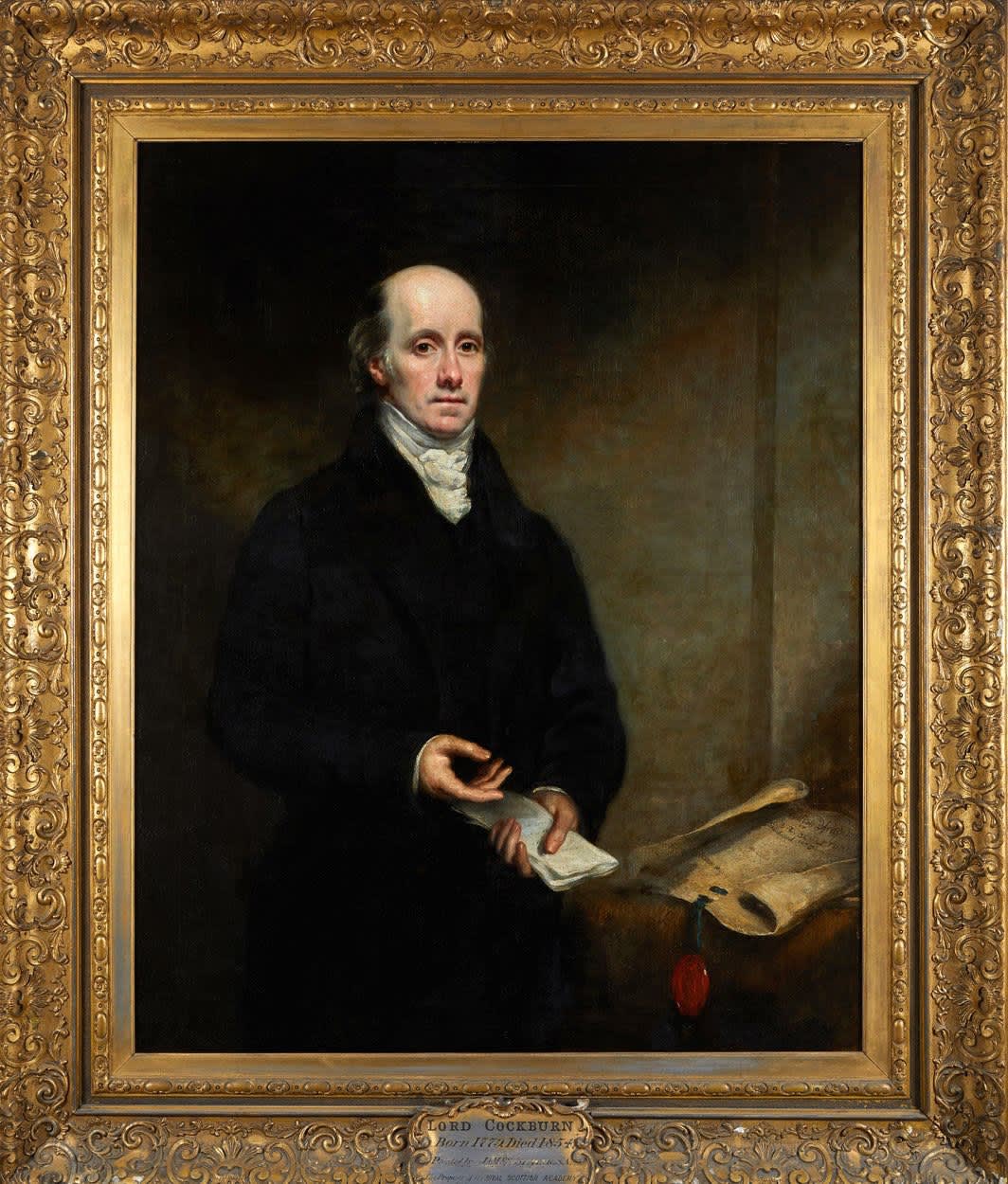 John Syme RSA (1795-1861) Portrait of The Solicitor General, Lord Cockburn  oil on canvas, 1831, 127 x 11.4cm  RSA Diploma Collection (Deposited 1831) 2008.055