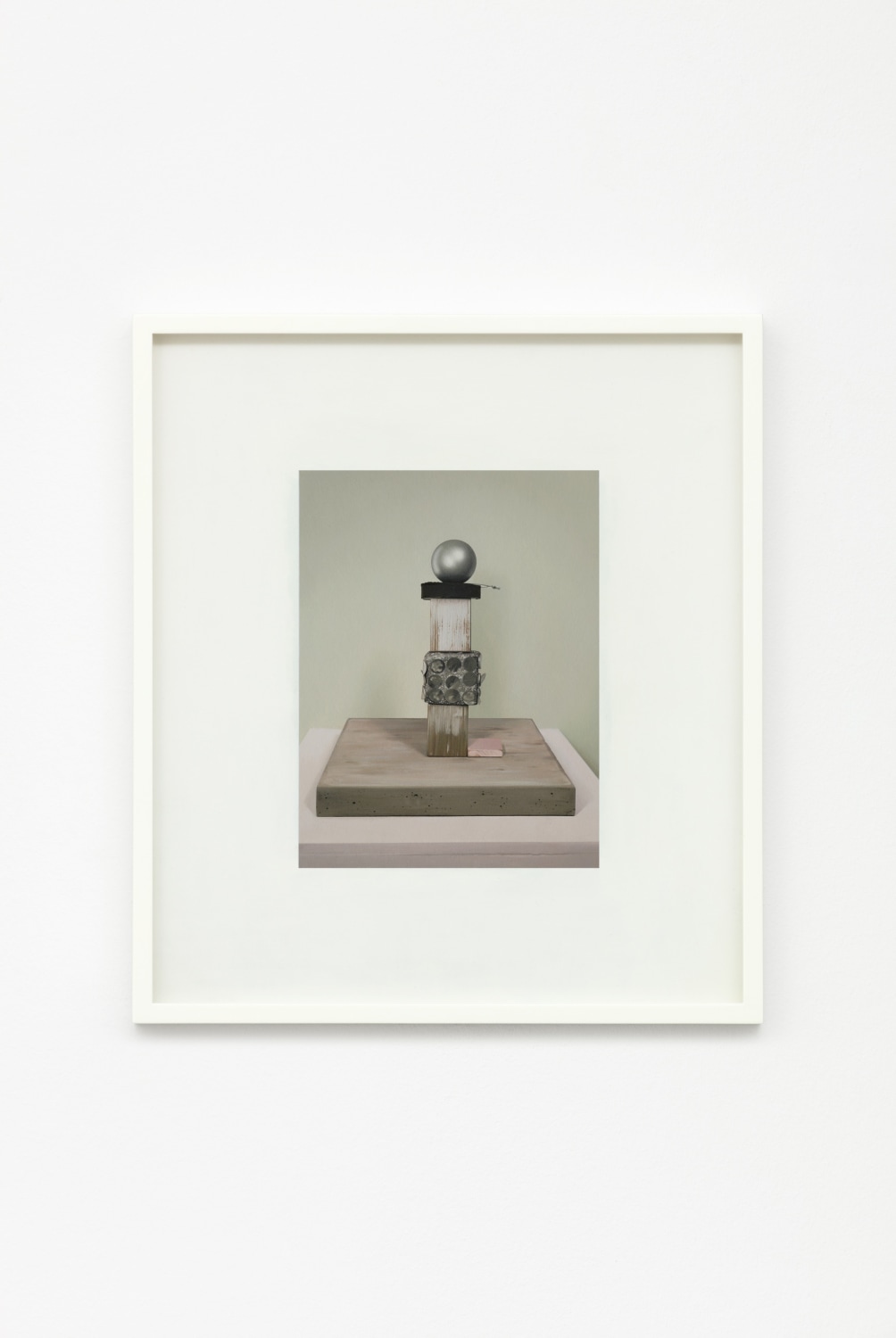 Andrew Grassie, Small Acts: silver ball, 2024-2025