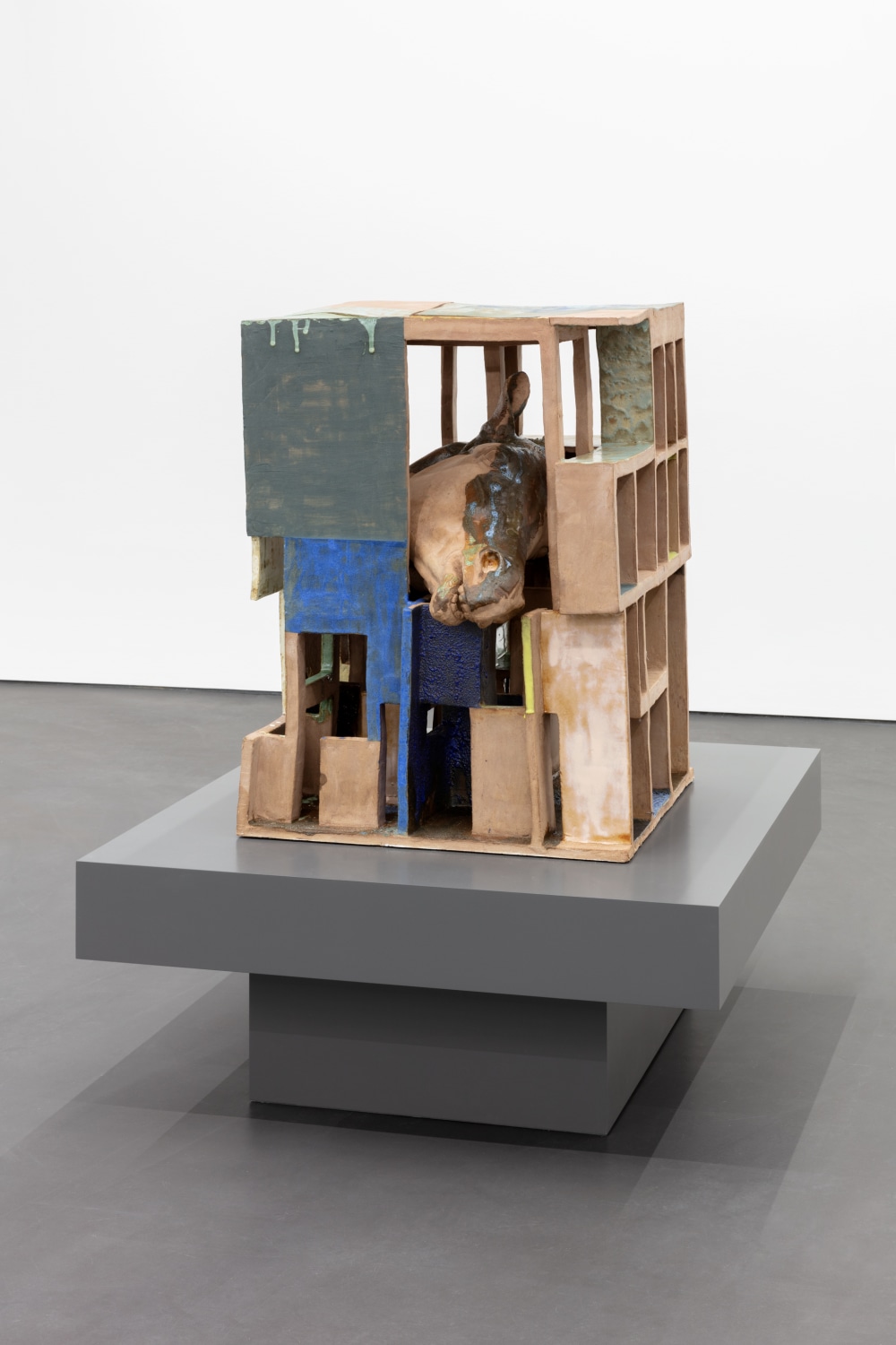 Isa Melsheimer, false ruins and lost innocence 3, 2020