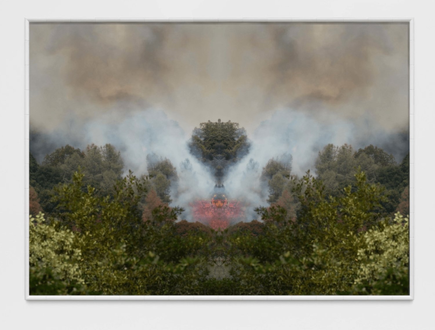 Julius von Bismarck, Fire with Fire (Test Apparatus #10) , 2021