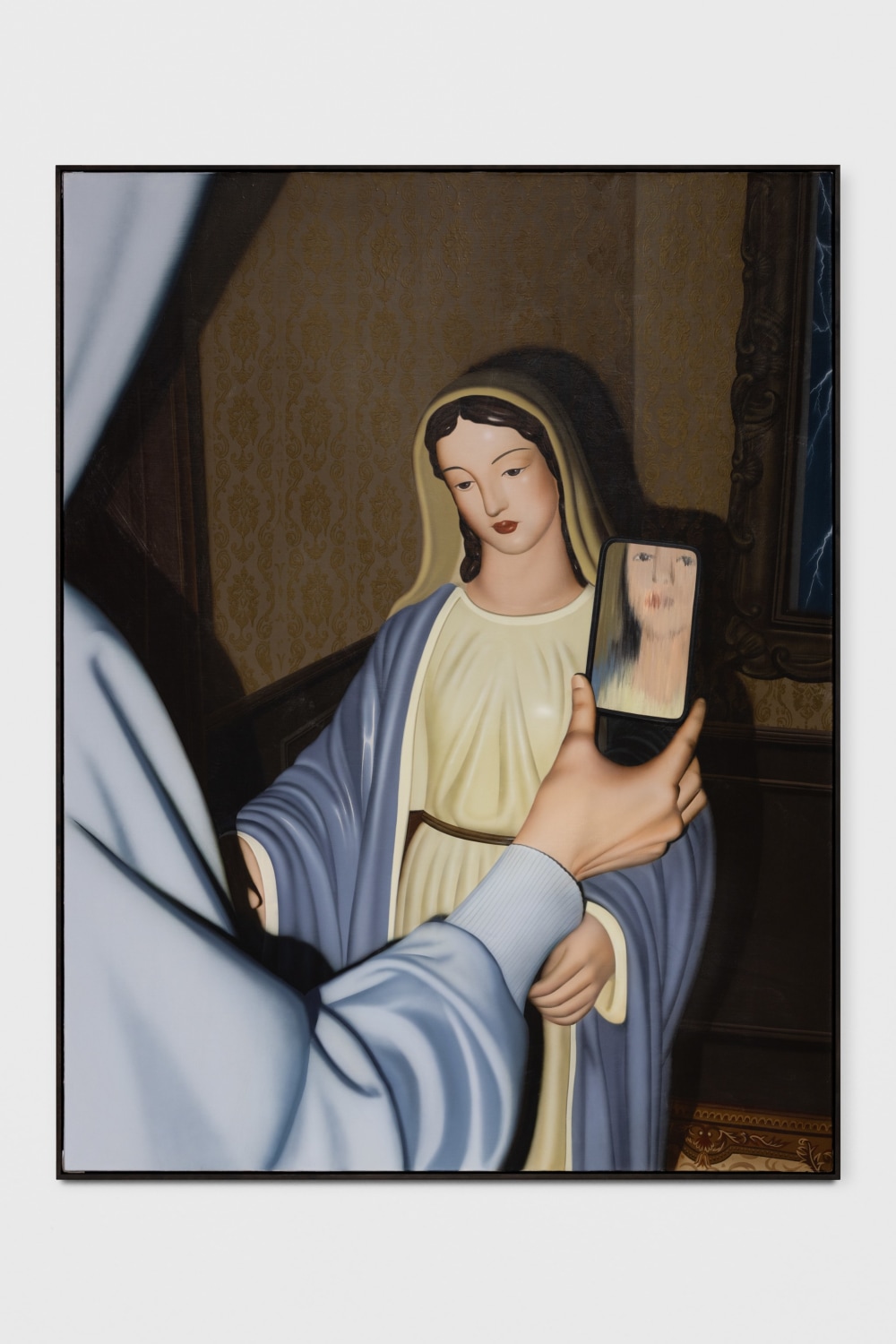 Sun Yitian, Virgin Mary in the Mirror, 2024
