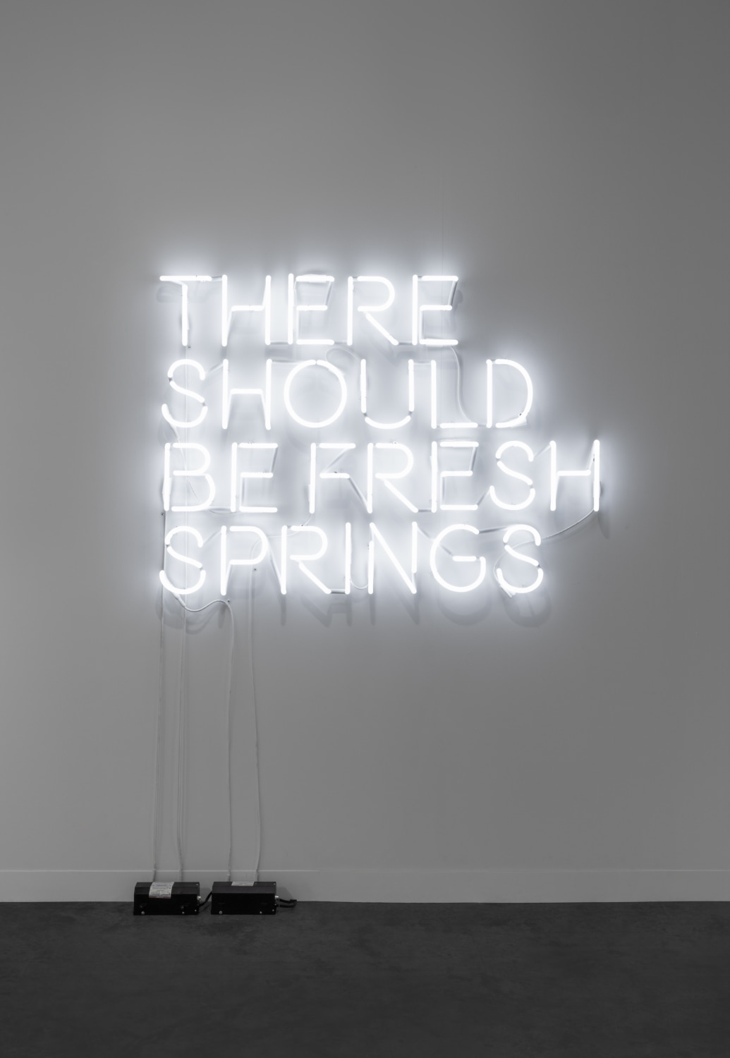 Liam Gillick, Fresh Springs, 2018