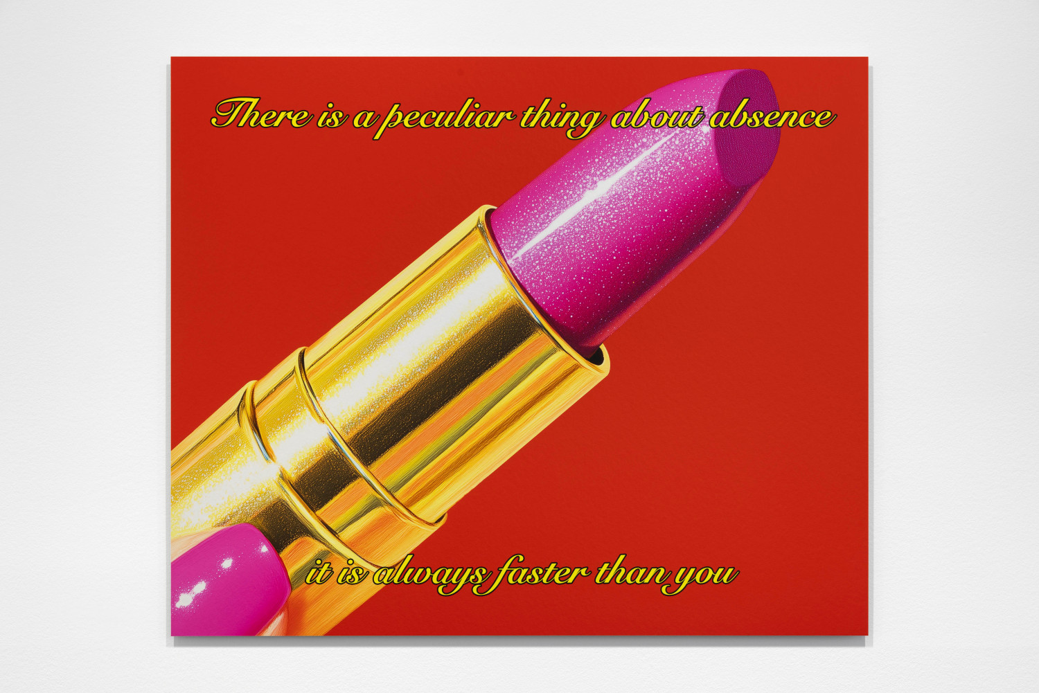 Cemile Sahin, There is a peculiar thing about absence, 2025