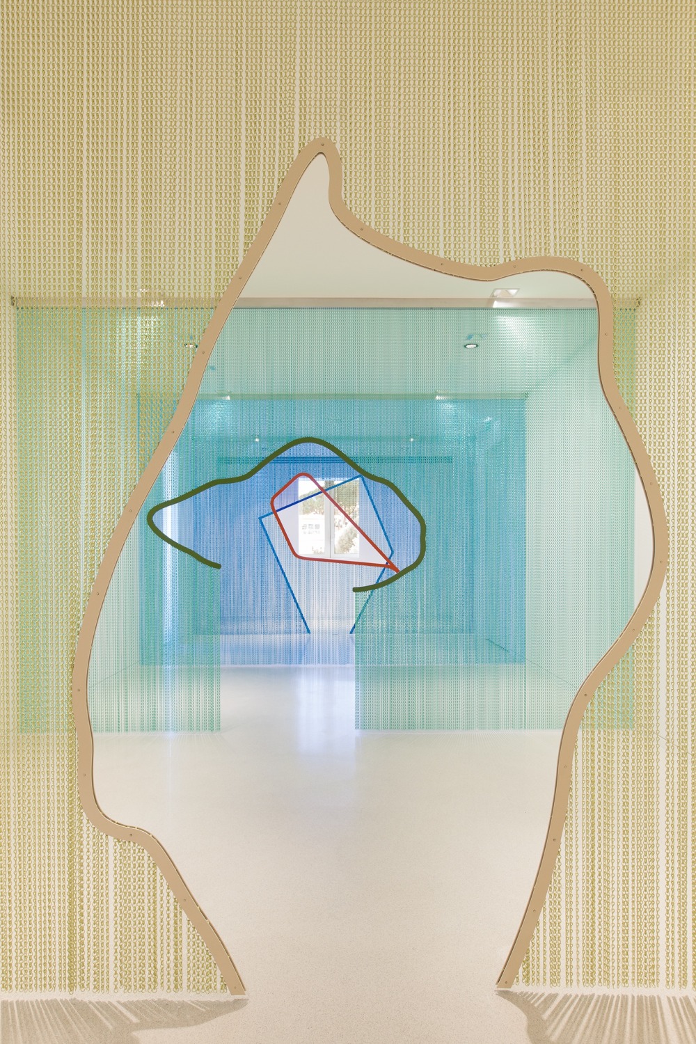 Daniel Steegmann Mangrané Exhibition view Construire une Collection, 2015 Nouveau Musée National de Monaco Photo © Andrea Rossetti