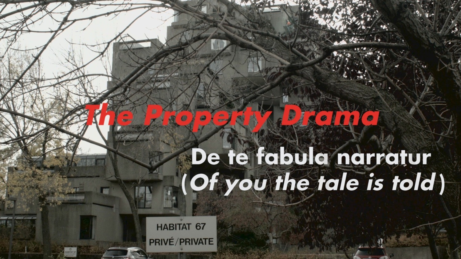 Arno Brandlhuber + Christopher Roth, Film Still from The Property Drama, 2017 © Arno Brandlhuber + Christopher Roth
