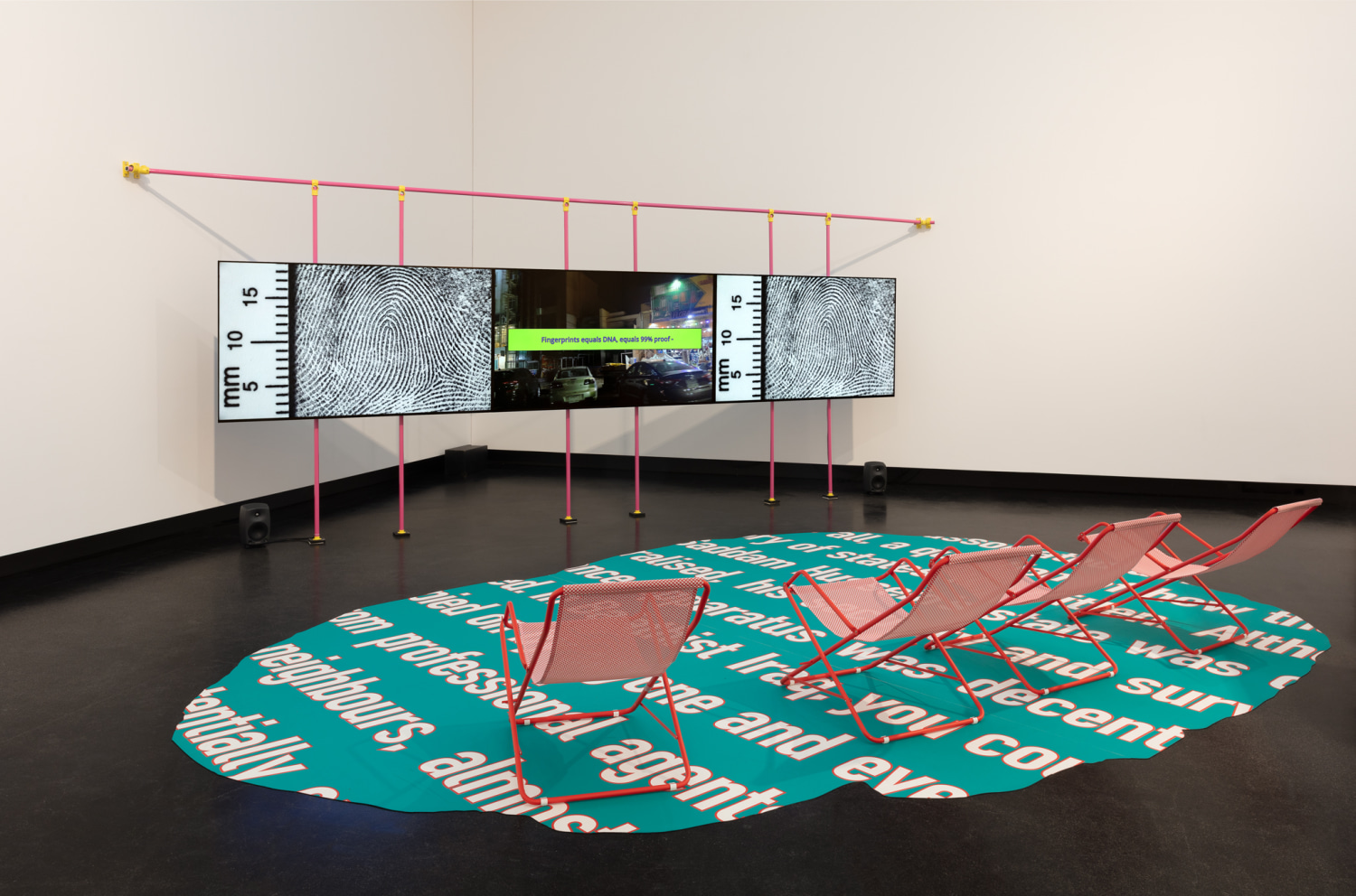 Exhibition view: Arbeit am Gedächtnis – Transforming Archives, Akademie der Künste, Berlin, 2021. Photo © Andrea Rossetti