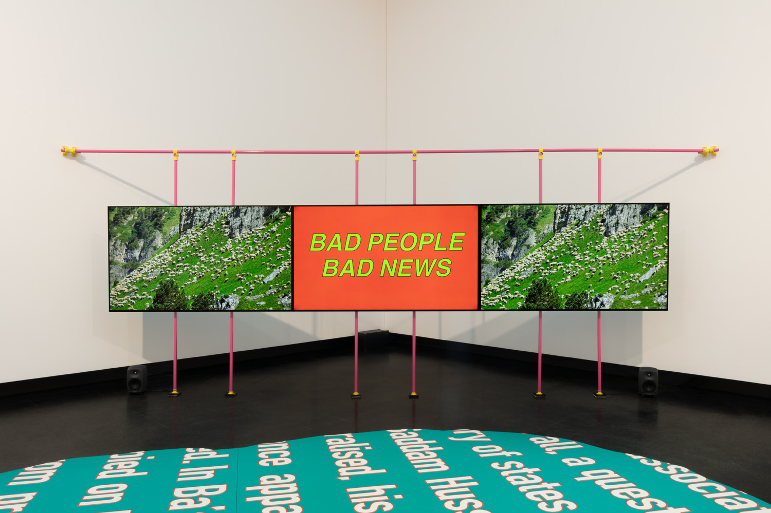 Exhibition view: Arbeit am Gedächtnis – Transforming Archives, Akademie der Künste, Berlin, 2021. Photo © Andrea Rossetti