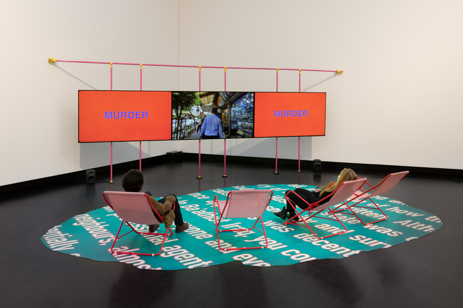 Exhibition view: Arbeit am Gedächtnis – Transforming Archives, Akademie der Künste, Berlin, 2021. Photo © Andrea Rossetti