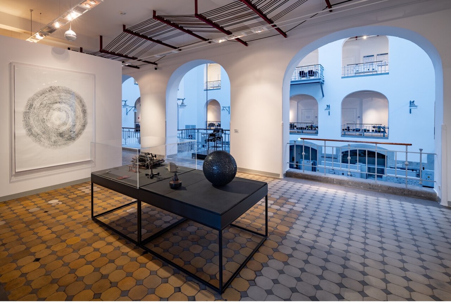 Exhibition view: Rosa Barba, The Color Out of Space, Schaufler Residency@TUDresden 2023. © the artist / VG Bild-Kunst, Bonn 2023....