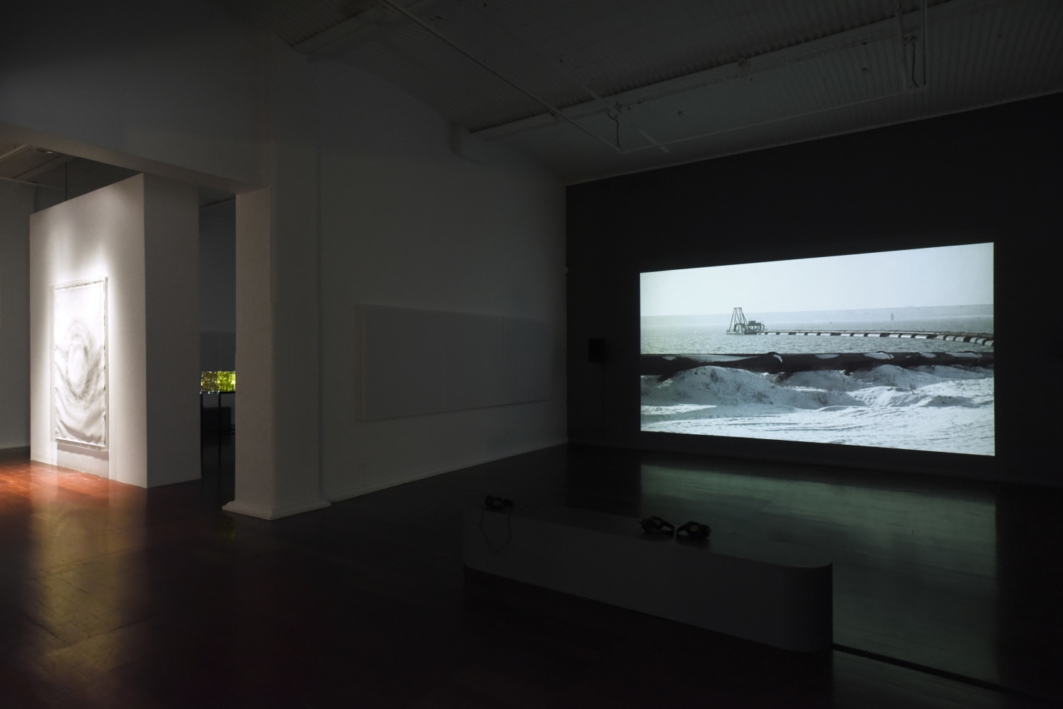 Exhibition view: Rosa Barba, Emanations, 2023, PICA – Perth Institute of Contemporary Arts, Perth, 2023. © Rosa Barba / VG...
