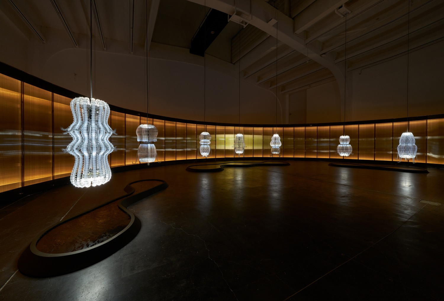 Installation view of 'Anicka Yi: There Exists Another Evolution, But In This One,' UCCA Center for Contemporary Art，2025. Photograph by...