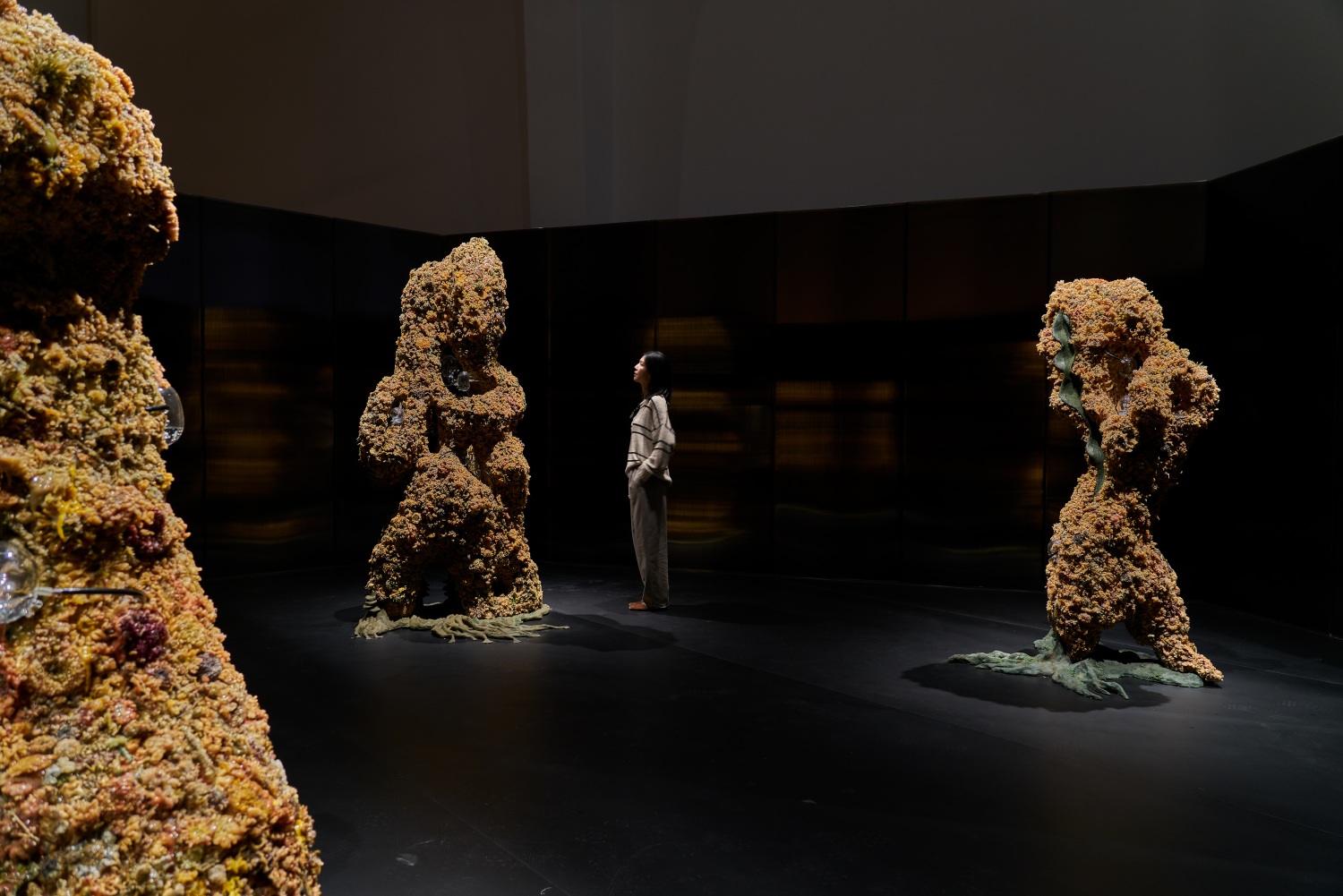 Installation view of 'Anicka Yi: There Exists Another Evolution, But In This One,' UCCA Center for Contemporary Art，2025. Photograph by...