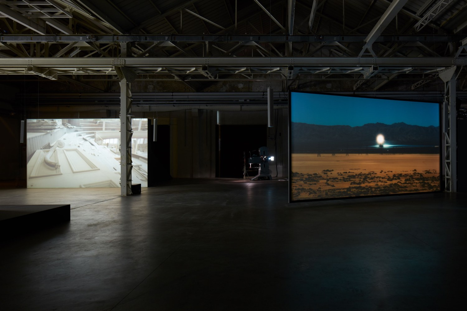 Exhibition view: From Source to Poem to Rhythm to Reader, Pirelli HangarBicocca, Milan, 2017 © VG Bild-Kunst, Bonn, 2020 Photo...