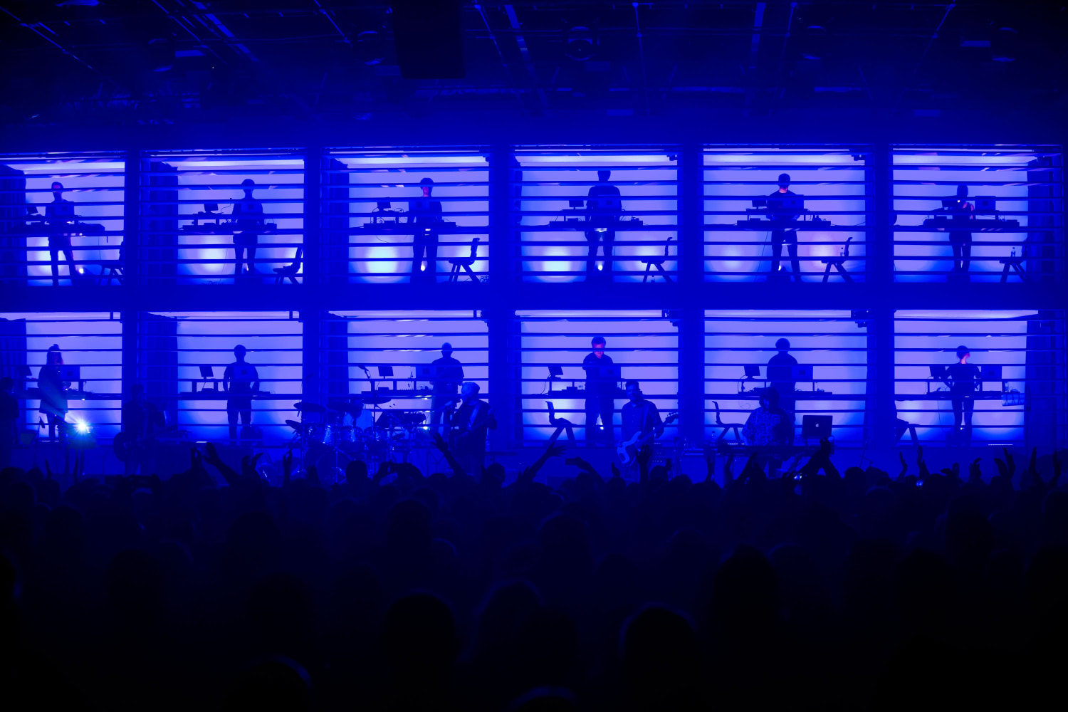 New Order + Liam Gillick: So It Goes.., Manchester International Festival, Manchester, 2017 Photo © Jon Super