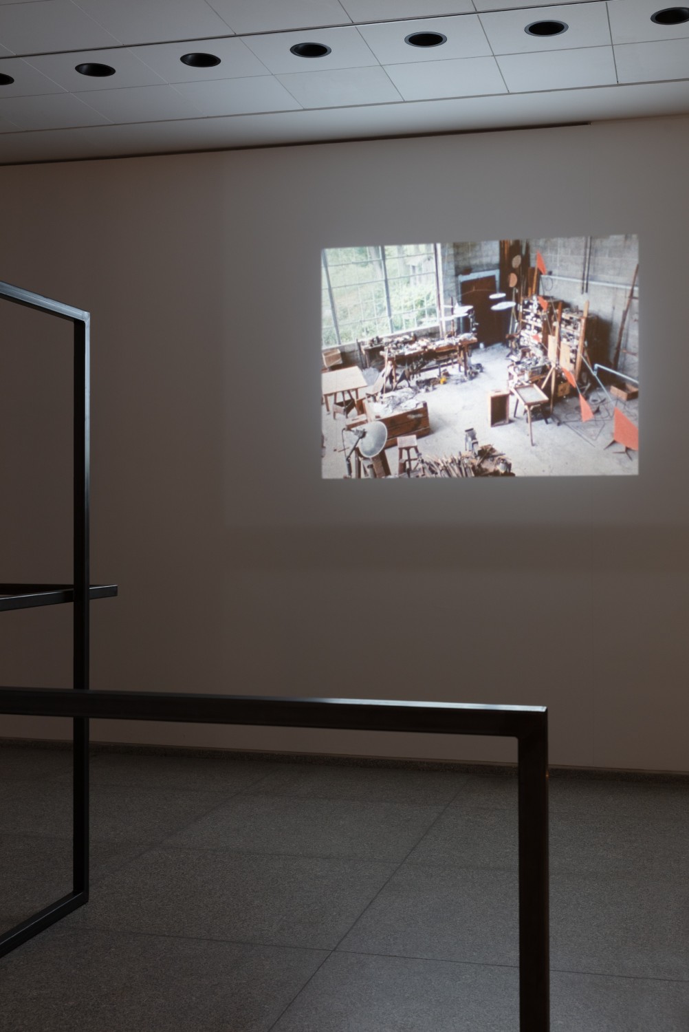 Rosa Barba Enigmatic Whisper, 2017 16 mm film (color, optical sound) Duration: 8 min Exhibition view: Rosa Barba, In a...