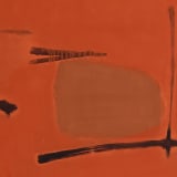 Teruko Yokoi Herbstlandschaft, 1957 Oil on canvas, 48 3/8 x 57 1/8 in. (122.9 x 145.1 cm)